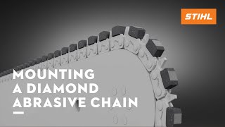 Diamantová reťaz s reťazovým kolieskom pre GS 461/GBM