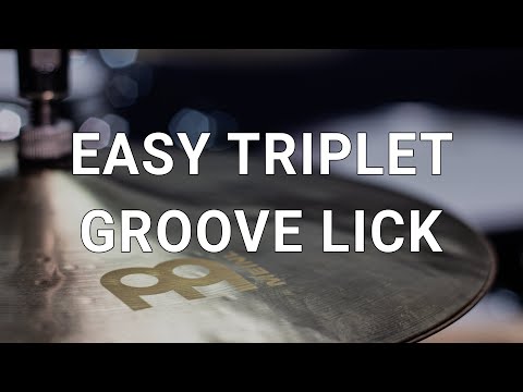 Easy Triplet Groove Lick - FREE DRUM LESSON | DAVE MAJOR