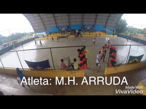 Matheus Arruda: jogador de futebol do Libertar (vídeo 01)