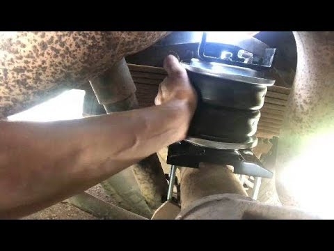 Air Bag supension install on a E450 motorhome - A Grave Adventure S01E10