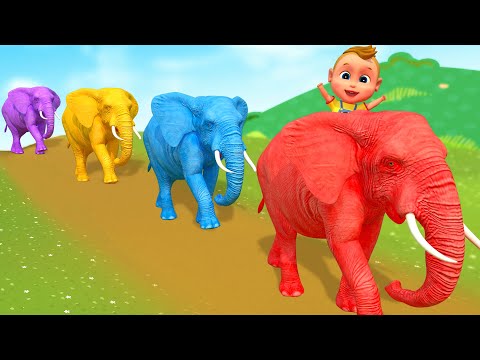 Chú Voi Con ở Bản Đôn - Chú Thỏ Con - Con Lợn Éc | Liên Khúc Nhạc Thiếu Nhi Remix Vui Nhộn