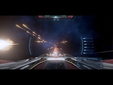 X4 Dragon with full machineguns VS some Cerberus