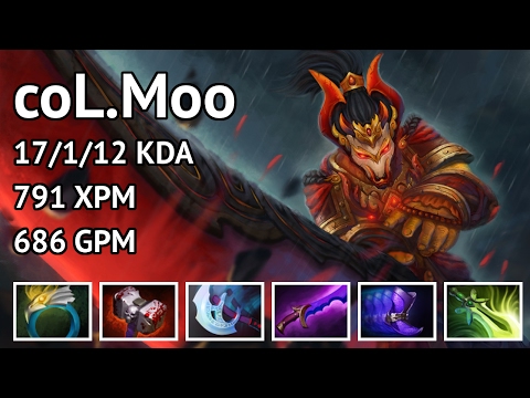 Dota Memories coL.Moo - Juggernaut highlights - Game 3177126220 - Dota 2