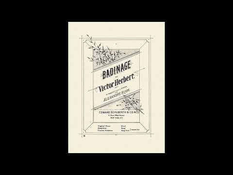 Brunswick Concert Orchestra, conducted by Louis Katzman - Badinage (Herbert) (1928)