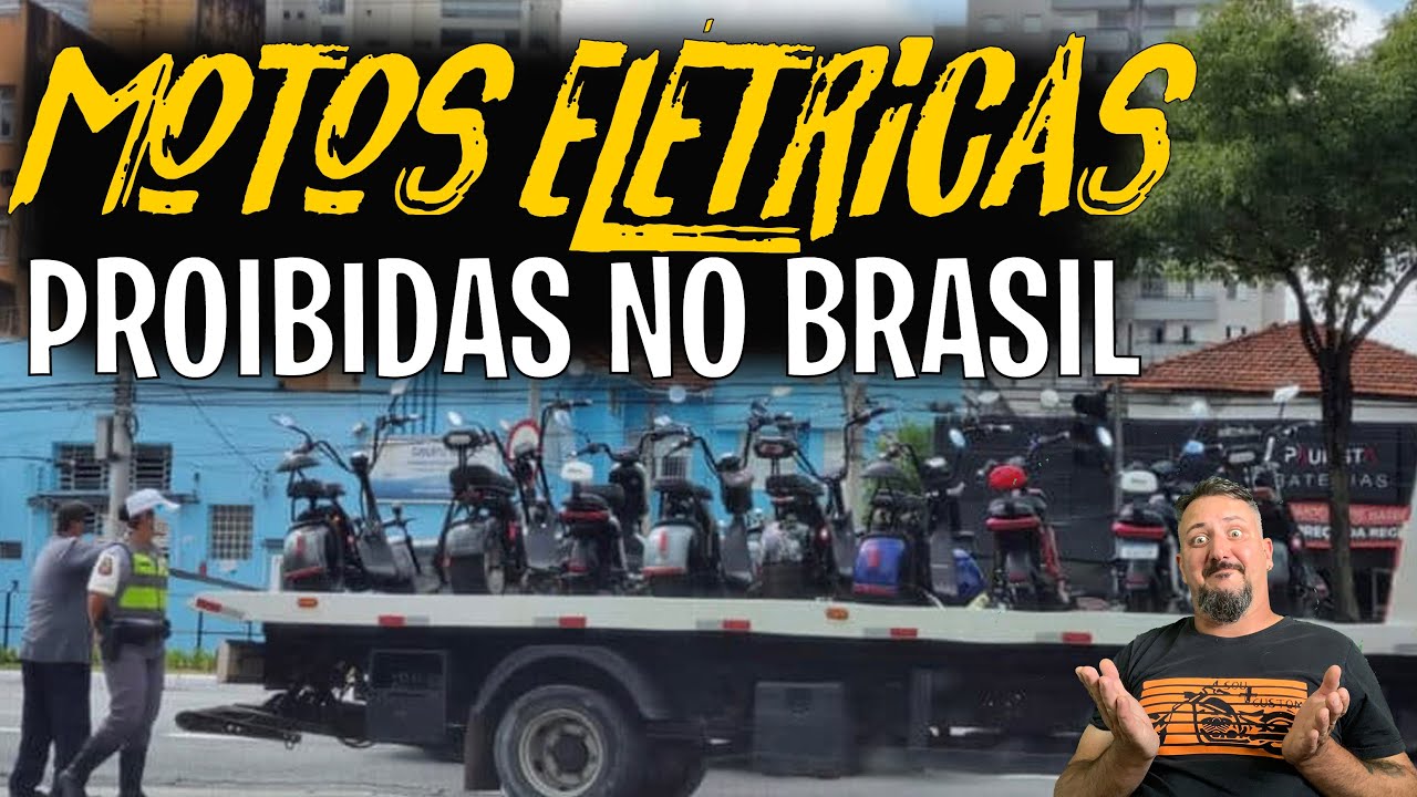 Quem COMPROU se lascou: MOTOS ELÉTRICAS proibidas nas RUAS DO BRASIL