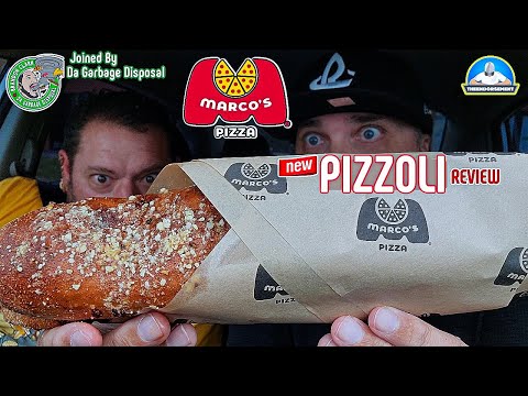 Marco's® Pizza Pizzoli Review! | Brandon Da Garbage Disposal Collab | theendorsement