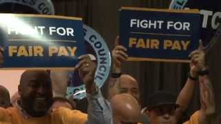 Local 237 supports the FIGHT FOR FAIR PAY movement with Gov Cuomo & Vice President Biden