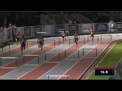 ASSUNÇÃO 2022 - Chayenne da Silva fica com prata e Liliane Parrela com bronze nos 400m com barreiras