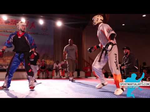 2015 Pan American Internationals - Jason Grenier v Doug Cyril - Mens Team Sparring