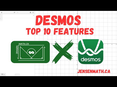 Top 10 DESMOS Features for Understanding Math | jensenmath.ca