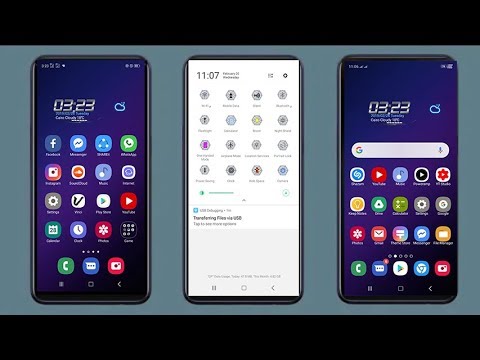 Oppo Coloros Theme New Samsung S9 Plus смотреть онлайн на Hahlife