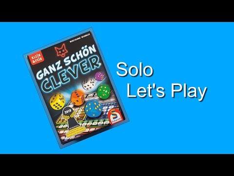 Solo Let's Play 🎲 Ganz schön clever - Auf den Tisch! Ergänzung zu Folge 21