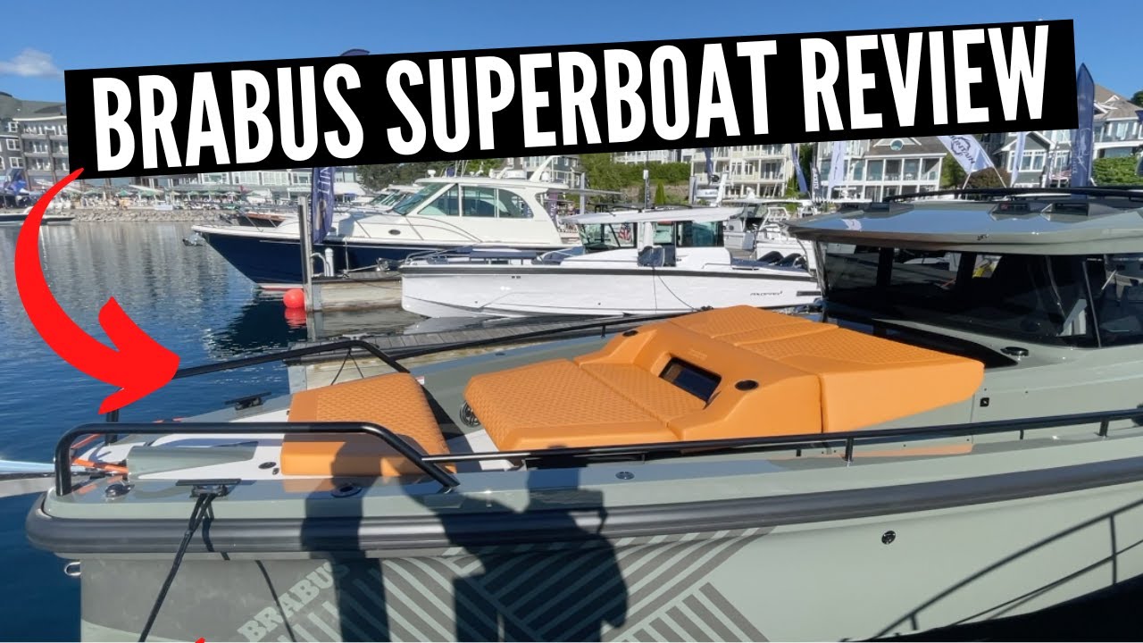 Brabus Boat Review - Performance Superboat (Brabus Shadow 1000 XC)