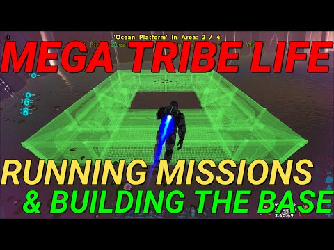 Running Missions & Building Our New Breeding Base! - OFFICIAL PVP-ARK SURVIVAL EVOLVED 2021