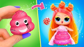 10 Barbie und LOL Surprise DIYs / Anti-Stress Puppen