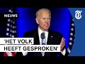 Biden troost Trump-supporters: ‘Heb zelf ook verloren’