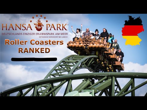 Top 7 Roller Coasters at Hansa Park | Sierksdorf, Germany (2022)