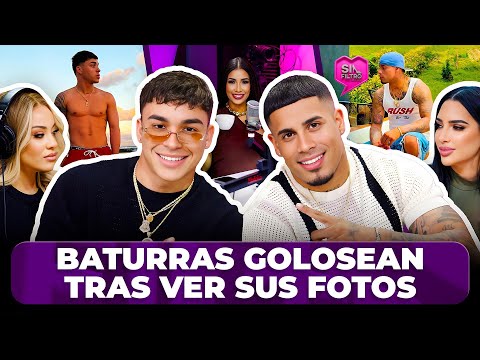LAS BATURRAS GOLOSEAN A JLEXIS Y MICHAEL FLORES TRAS MOSTRARLES SUS FOTOS
