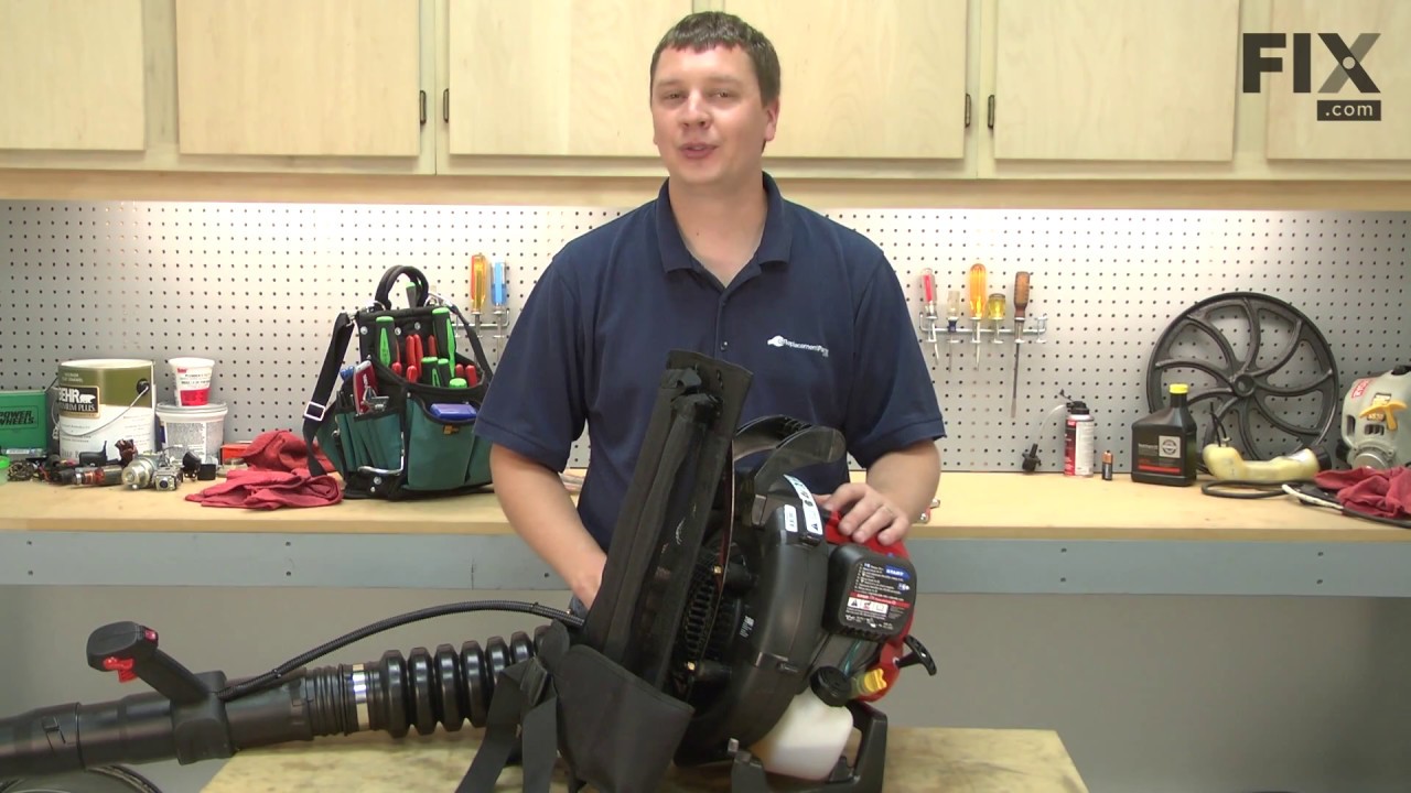 Replacing your Troy-Bilt Leaf Blower / Vacuum INSULATOR MOUNT