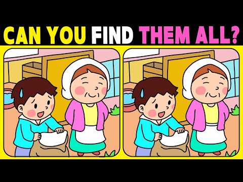 【Spot the difference】Can You Find Them All?【 Find the difference 】 No.1201