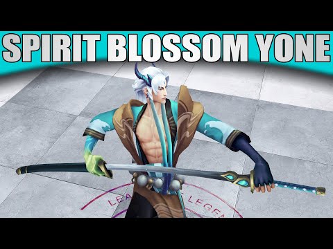 Spirit Blossom Yone Aquamarine Chroma Skin Spotlight