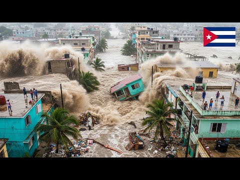 ¡Desastre en Cuba! Huracán Melissa Arrasa Santiago y Deja Destrucción Total en el Oriente de la Isla