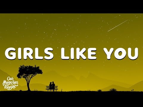 Maroon 5 - Girls Like You (Lyrics) Ft. Cardi B