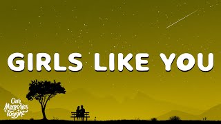 Download lagu Maroon 5 - Girls Like You (Lyrics) Ft. Cardi B mp3