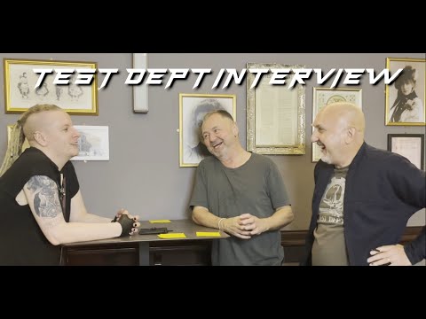 Test Dept Interview (Test Department). Infest Festival 2023 Bradford UK. Elektro Vox