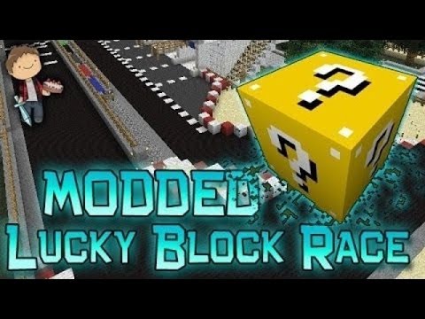 Bajan Canadian - EPIC Lucky Block Race 4 MODDED MINI-GAME!