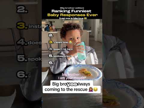 Ranking Top 6 Cutest Baby Responses Ever (Big brother edition)