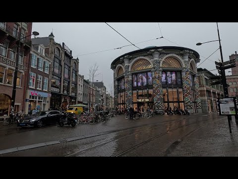 ⁴ᴷ⁶⁰ Walking Den Haag, The Netherlands: Tour of Den Haag Centrum