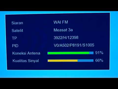 Satellite Radio Broadcast WAI FM Radio Malaysia - Shortwave 11.665 Mhz