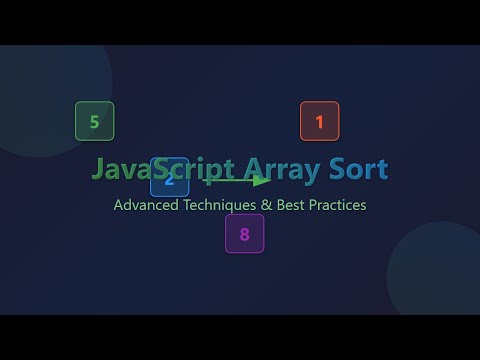 Master Javascript Array Sorting In Depth Guide With Examples Optimization Hindi