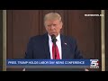 Pres. Trump holds Labor Day news conference Pres. Trump holds Labor Day news conference