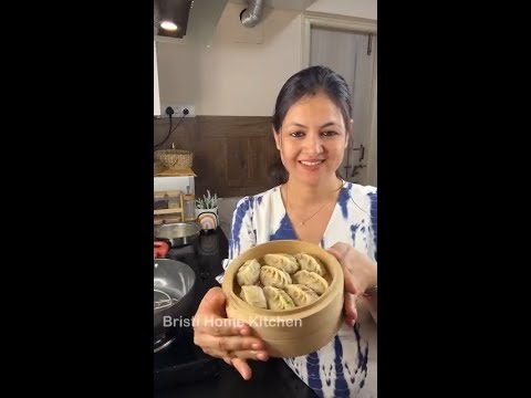 Soya momo & momo chutney |हमेशा ज्यादा ही बनाती हूं, फिर भी कम हो जाता है|😅