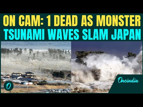 Japan Tsunami BIG UPDATE: 1 Dead as Monster Tsunami Waves Strike Japan | Russia Earthquake