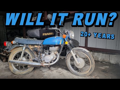 Will an ABANDONED 2 Stroke Motorcycle Run After 20+ YEARS!?