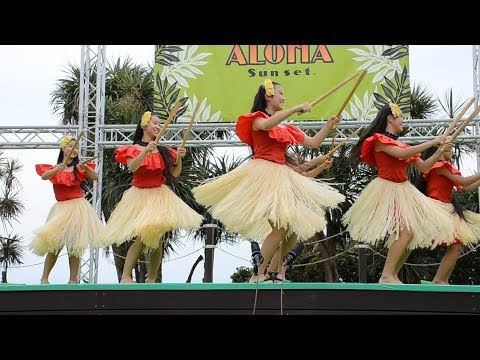 'Uhe'uhene　Hula Halau O Leilani　vol.1　ALOHA Sunset 2017 in Enoshima