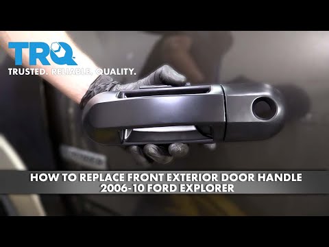 How to Replace Front Exterior Door Handle 2006-10 Ford Explorer