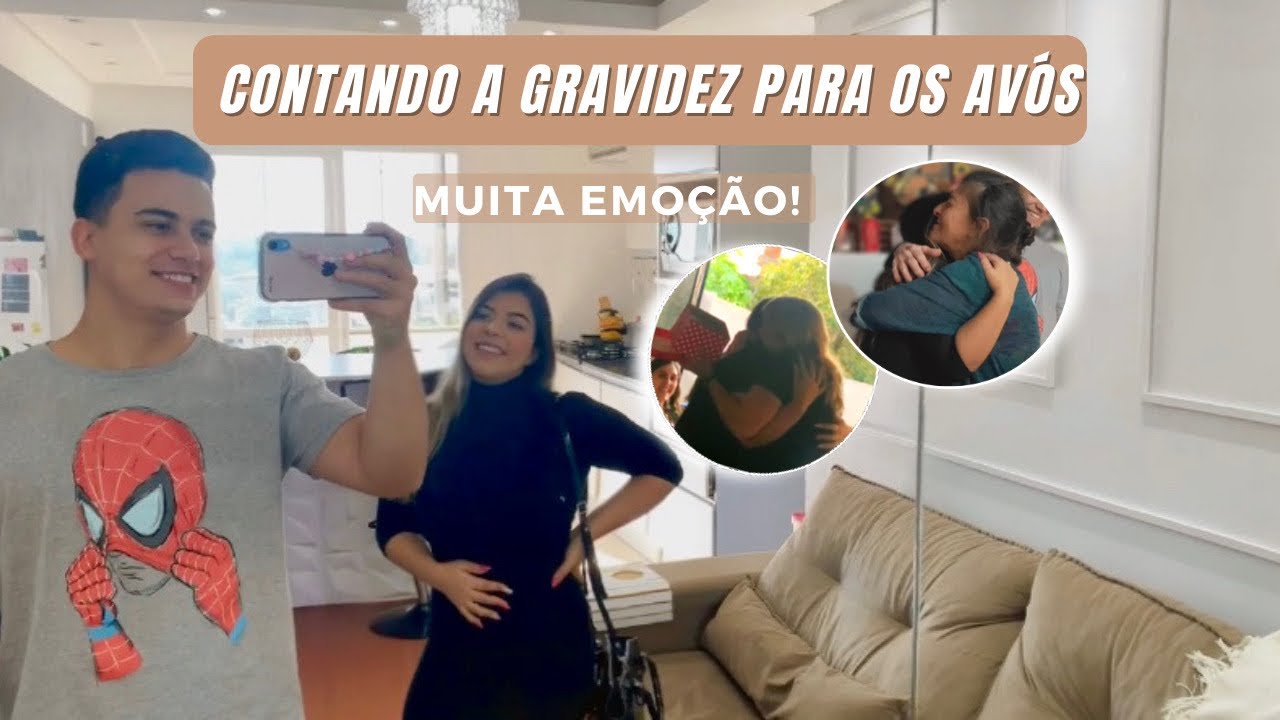 REVELANDO A GRAVIDEZ PARA OS AVÓS! 🥹