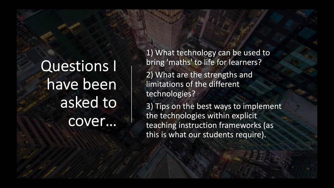 Integrating Technology Effectively in Mathematics Education