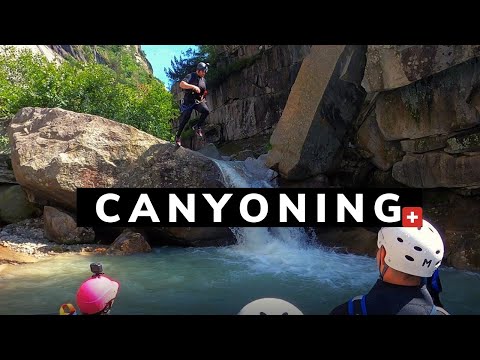 Canyoning, Interlaken Switzerland