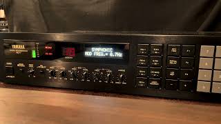 Video thumbnail for Yamaha REV-7 Vintage Digital Reverb by Rec Gear Demos