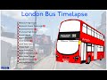 London Bus Timelapse Route 99 Woolwich Mayplace Road East