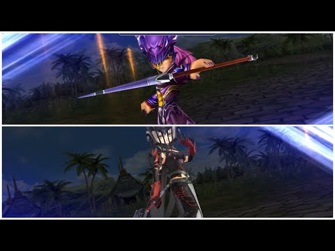 DFFOO JP- Force Ability Showcase [Kain X Aranea: Cross Jump]