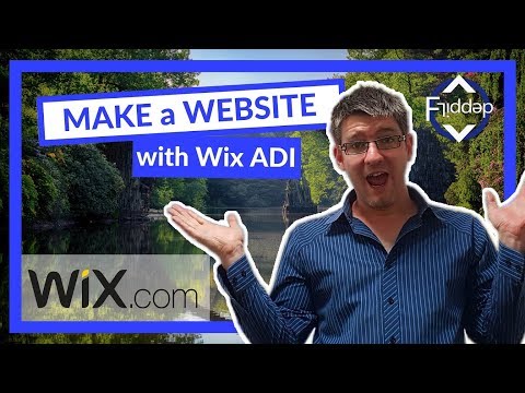 How To create a website with Wix ADI