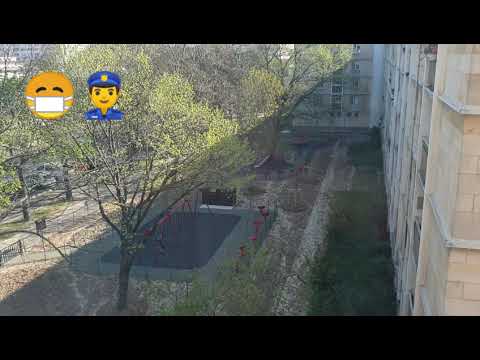 PARIS "GHOST TOWN" Under Covid-19 Lockdown #RestezChezVous #Avecmoi