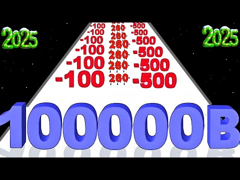 ♻️Number Master Run 3D 🆚 Run ball 2048 ♾️ Merge Guys: Run And Gun 2048 Gameplay Epi 3 #0081