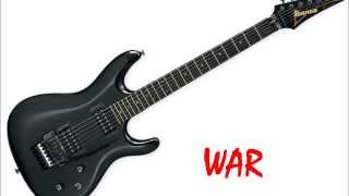 Joe Satriani War backing track